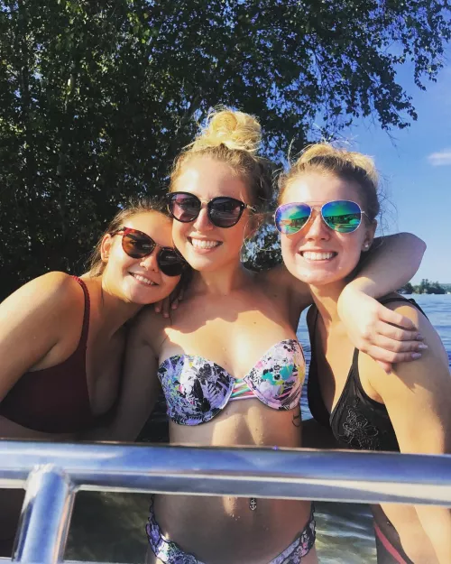 Going for a quick dip