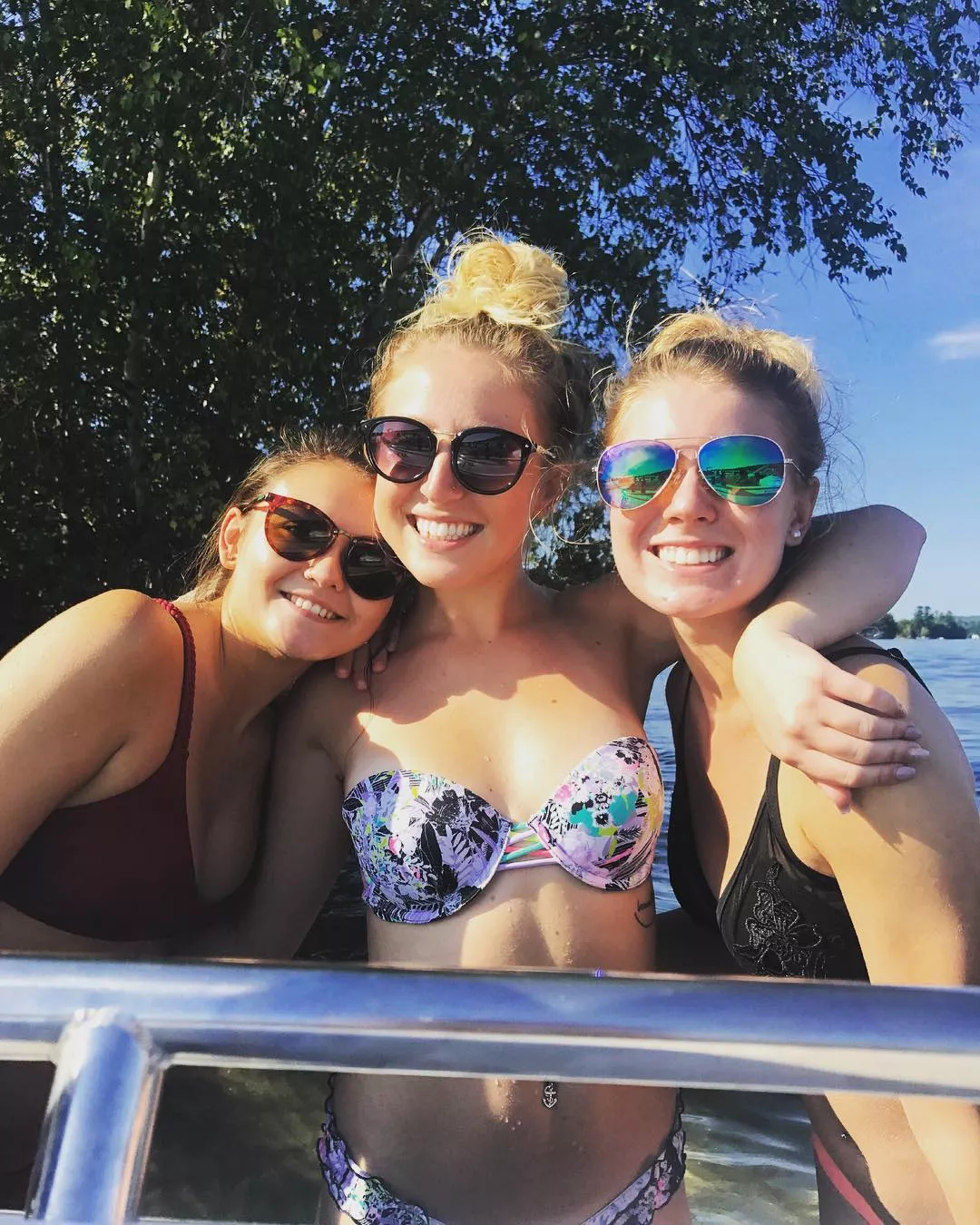 Going for a quick dip