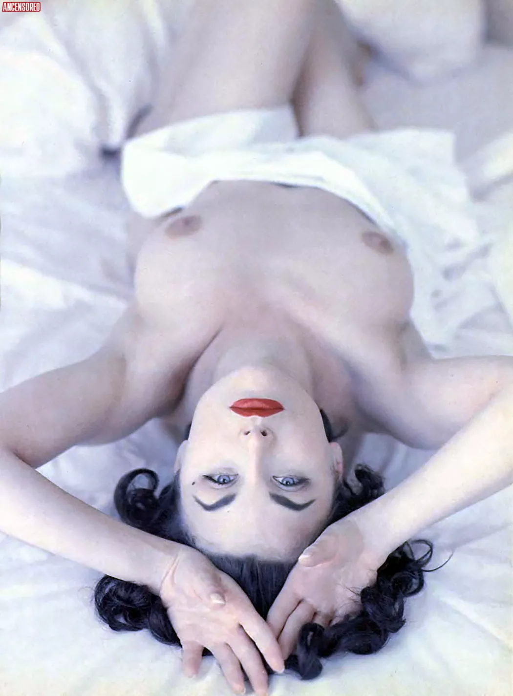 Happy 58th birthday to Sherilyn Fenn, photographed here in Playboy, December 1990