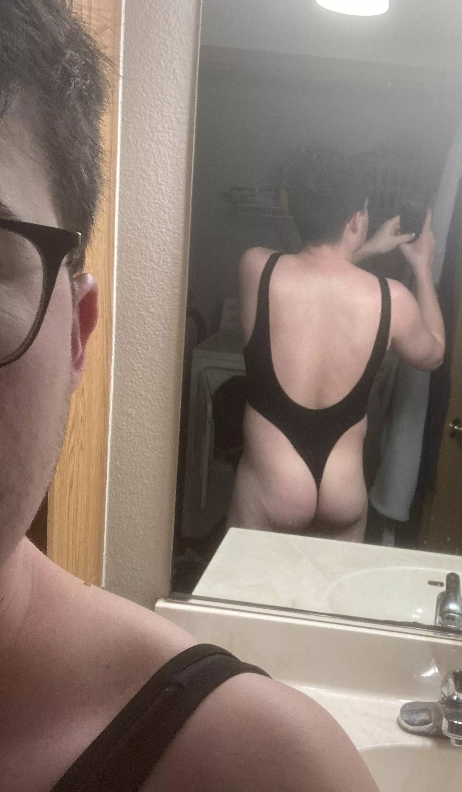 Help me clean the bathroom?