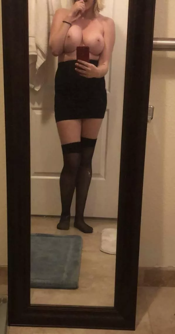 Hope you like my sexy new skirt