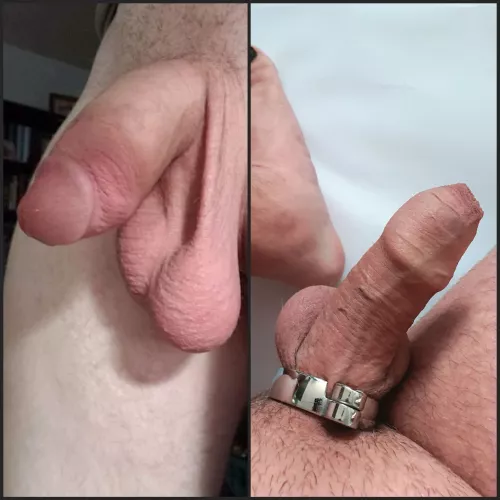 hughgwhiteboi soft and my hard cock same size. Wanna compare?