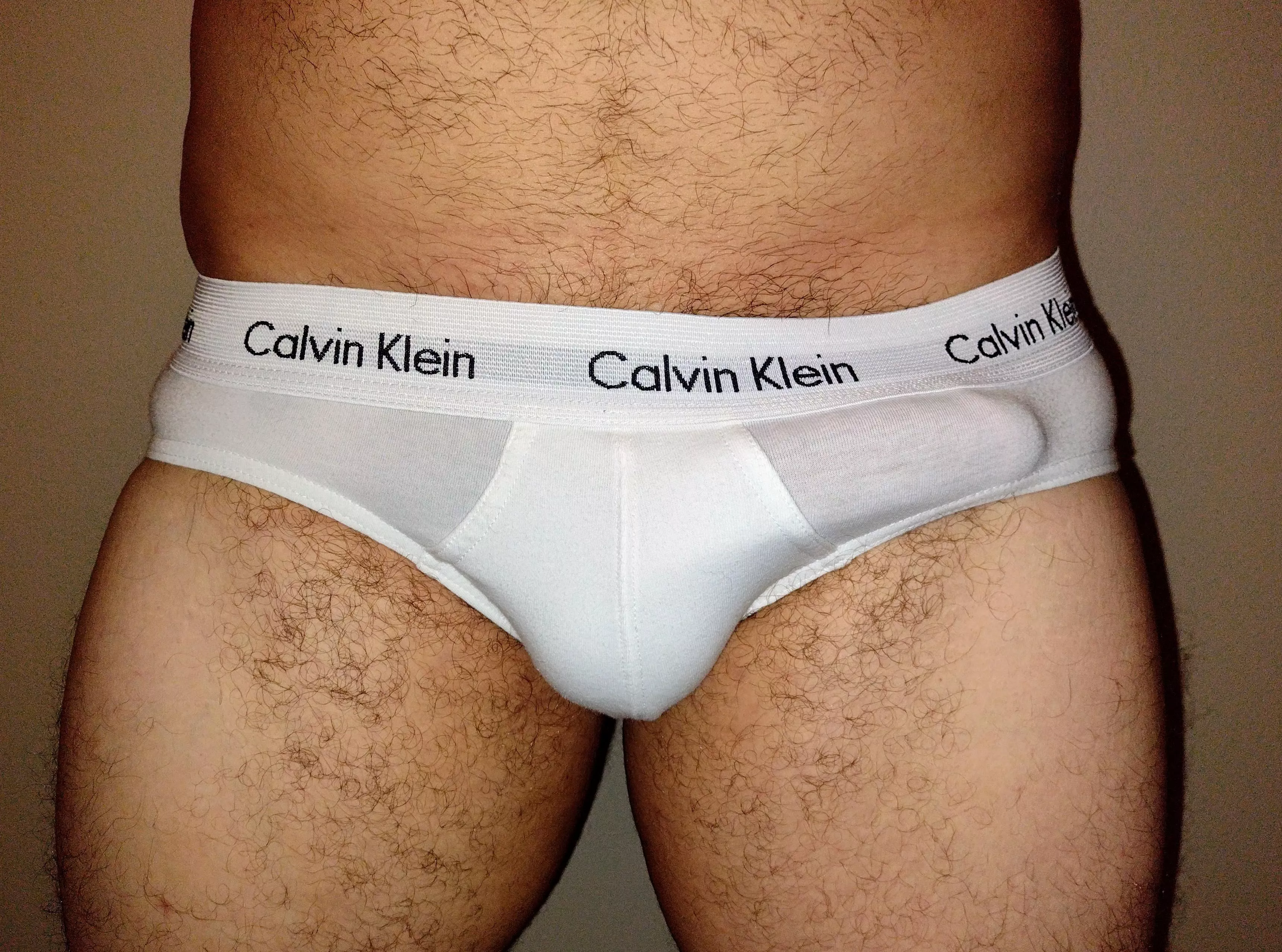 I get hard seeing my own bulge