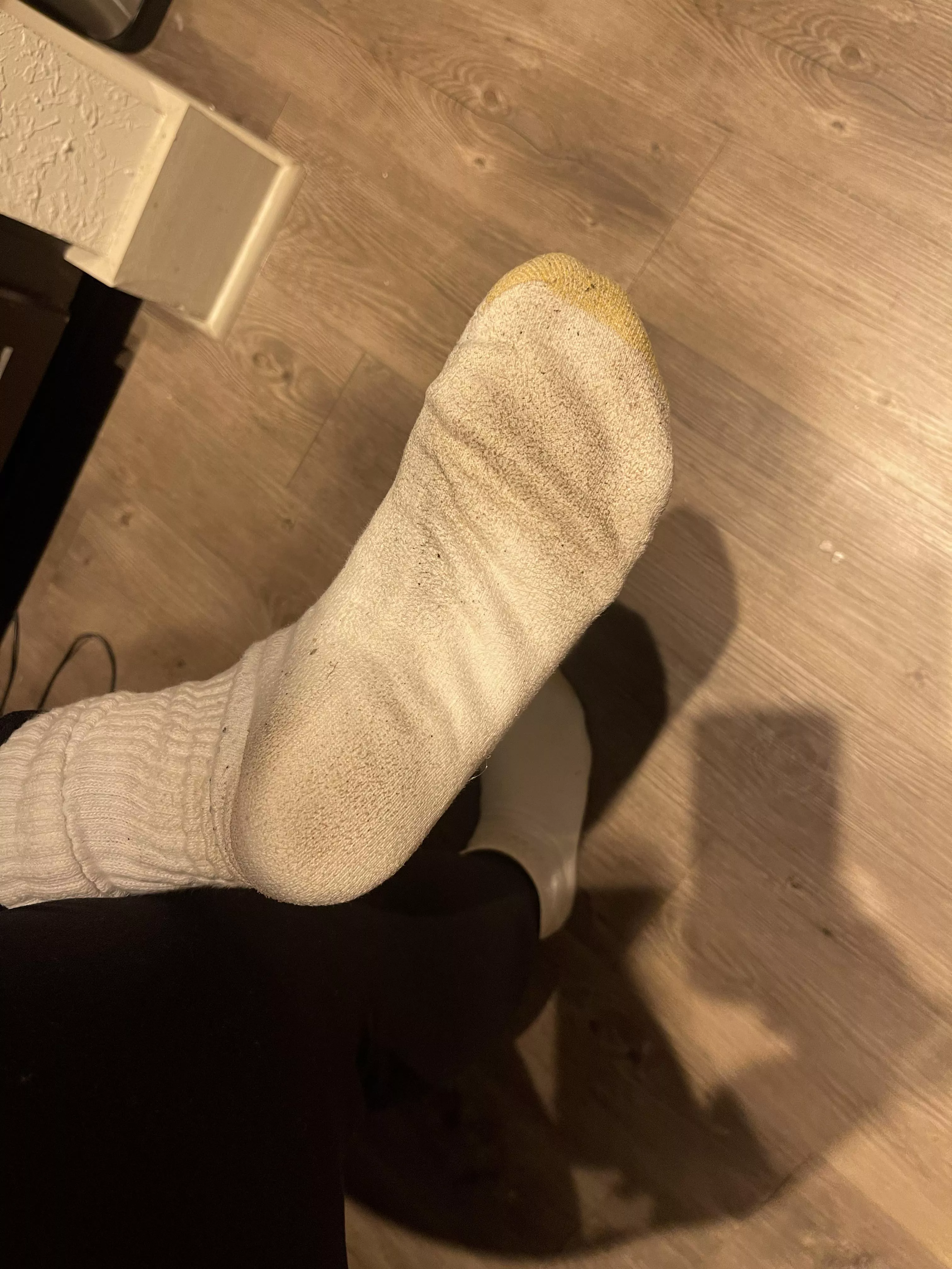 I have never worn socks this long in my life! The smell !!!!!!