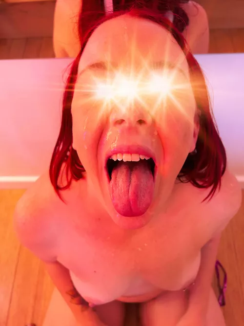 I love a facial for my lunch!