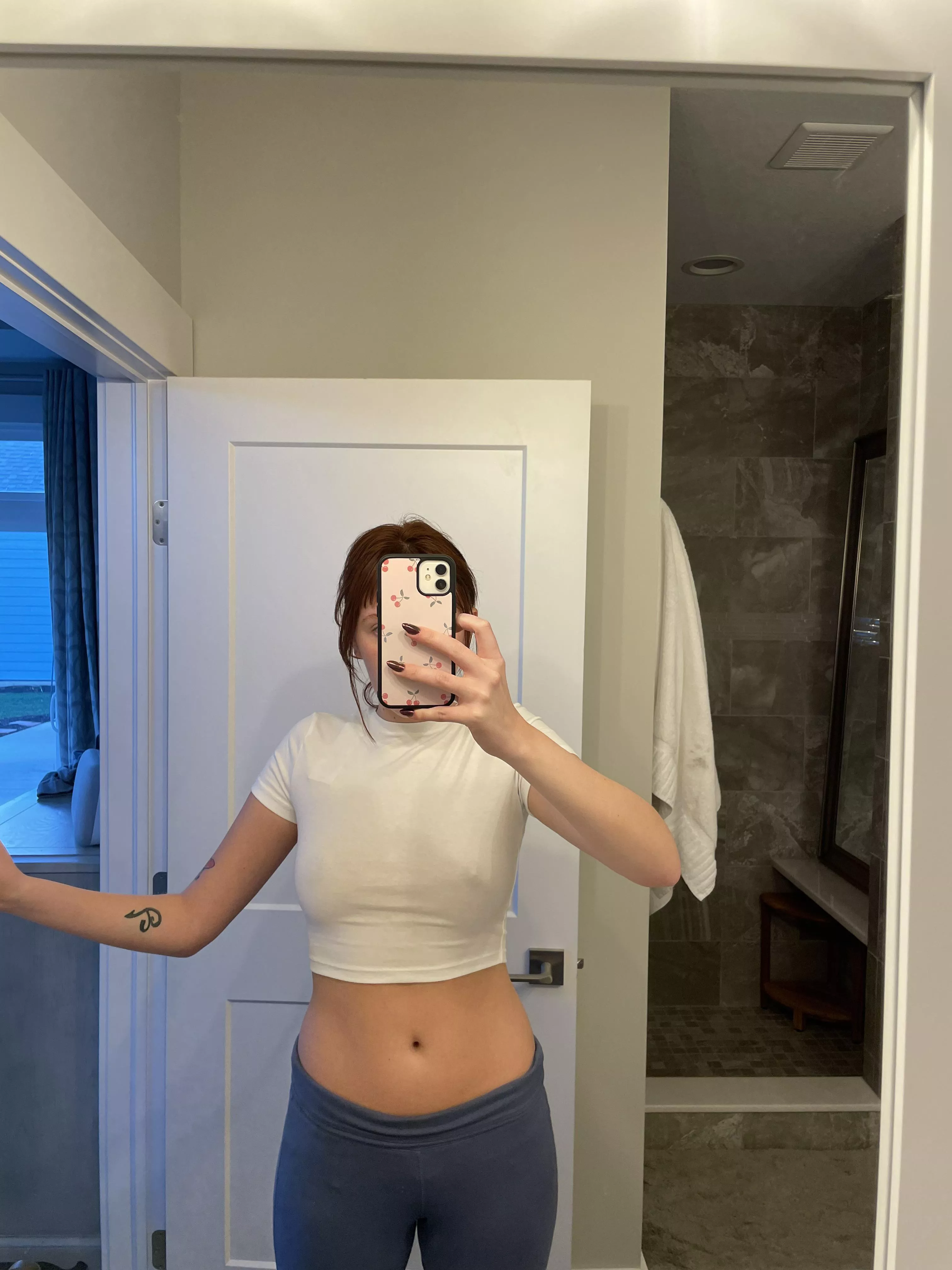 I love wearing my tits as an accessory.