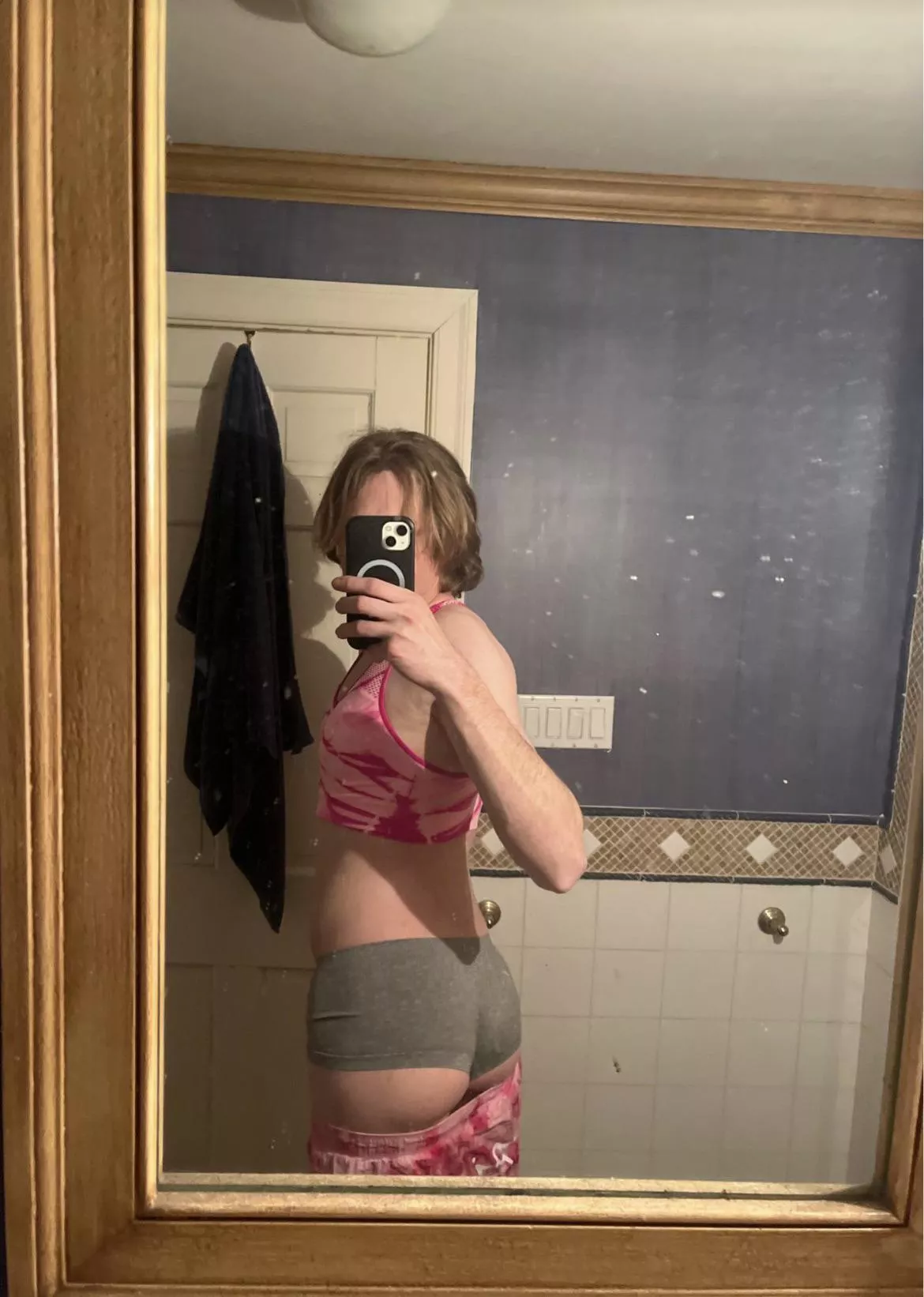 I think my butt looks best in boyshorts