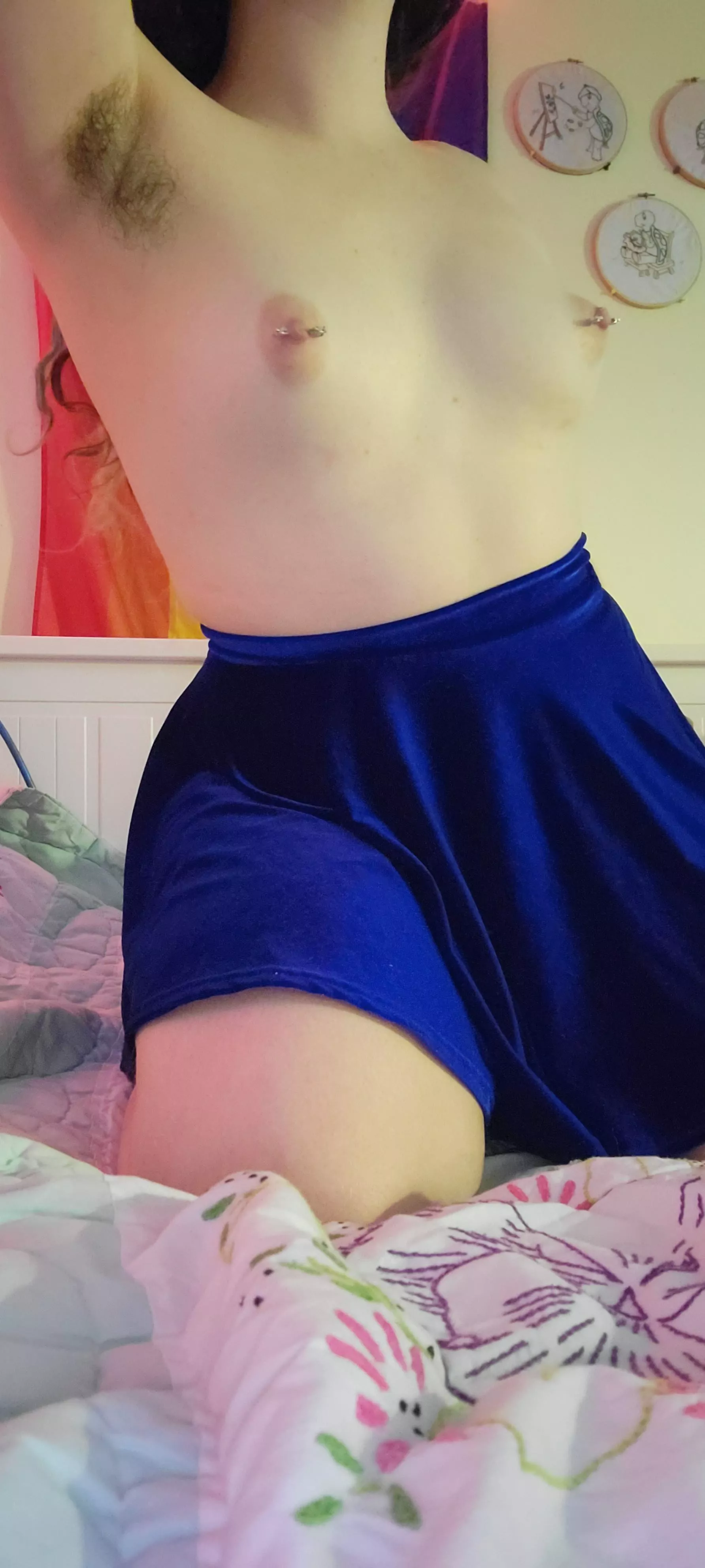 i'll dance for you and show off my hair 🔆