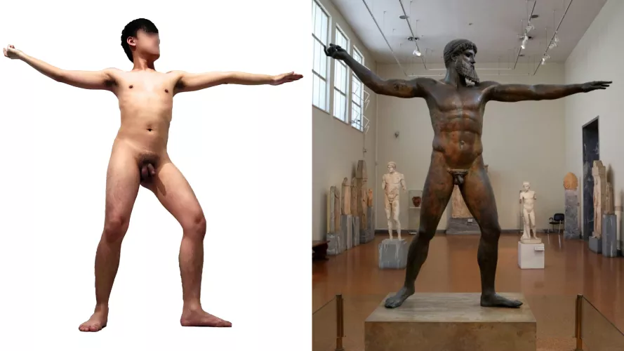 Inspired by Artemision Bronze