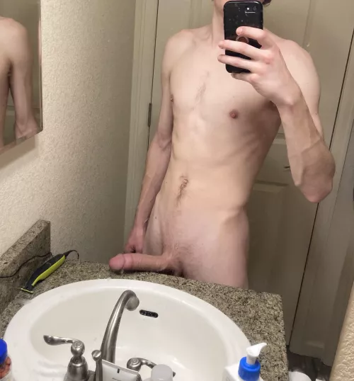 It’s heavy, hold it for me