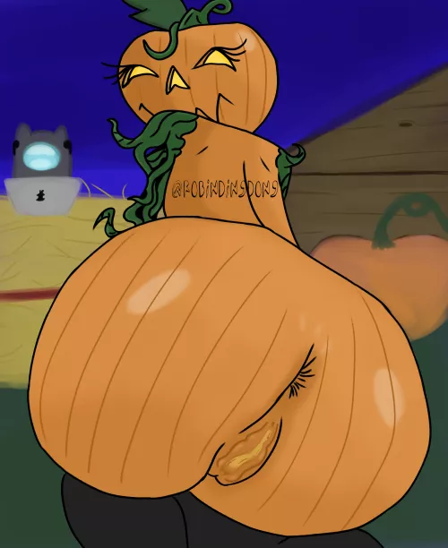 Jackie likes her pumpkin pie with extra cream care to offer?🥧🥵[OC]