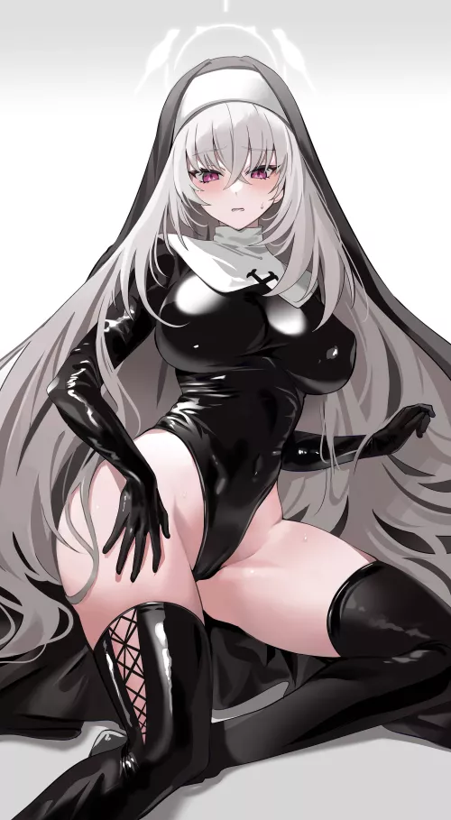 Joining Sakurako Church of thighs? [Blue Archive] (Yuki)