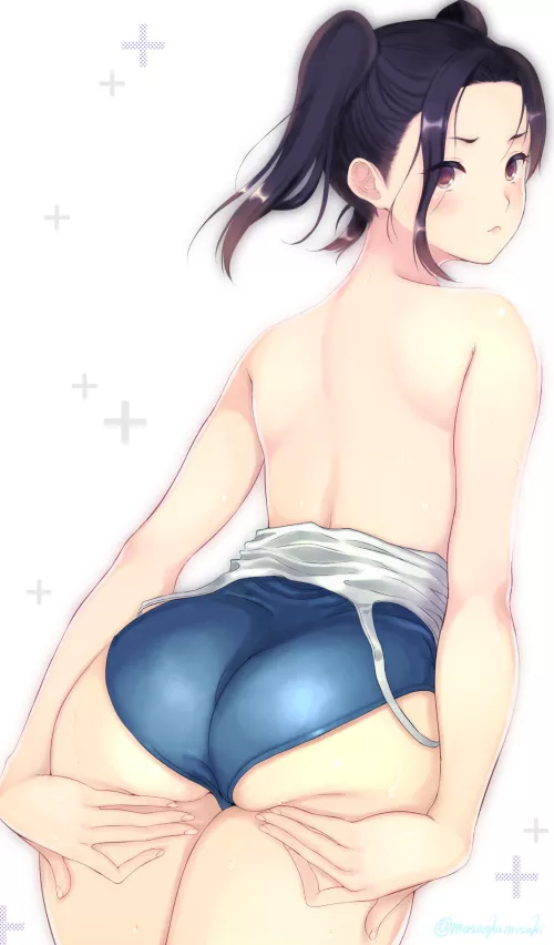 Kobayakawa Rino Show Off her Ass [Love Plus] (Masaoka Misaki)
