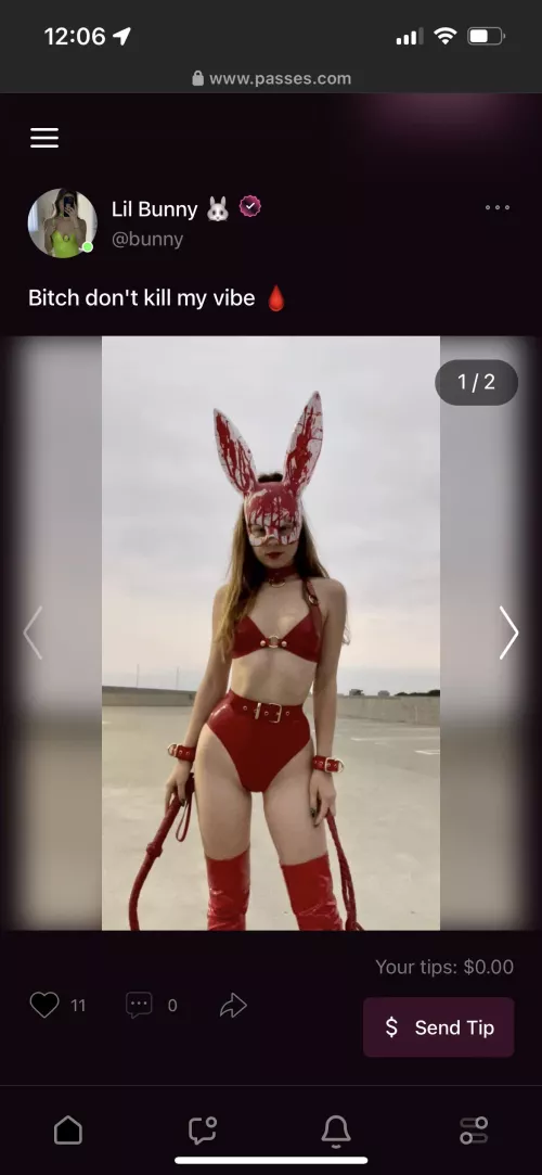 Lilbunny from her Passes