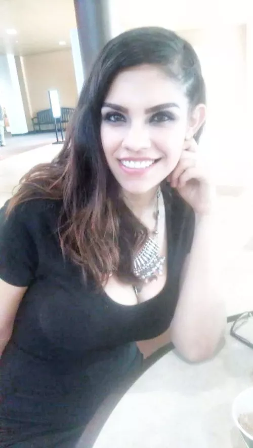 Mexican with big tits... jerk for her