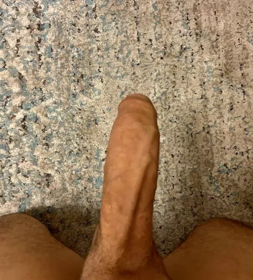 My Covered Down Curved Cock, thoughts?