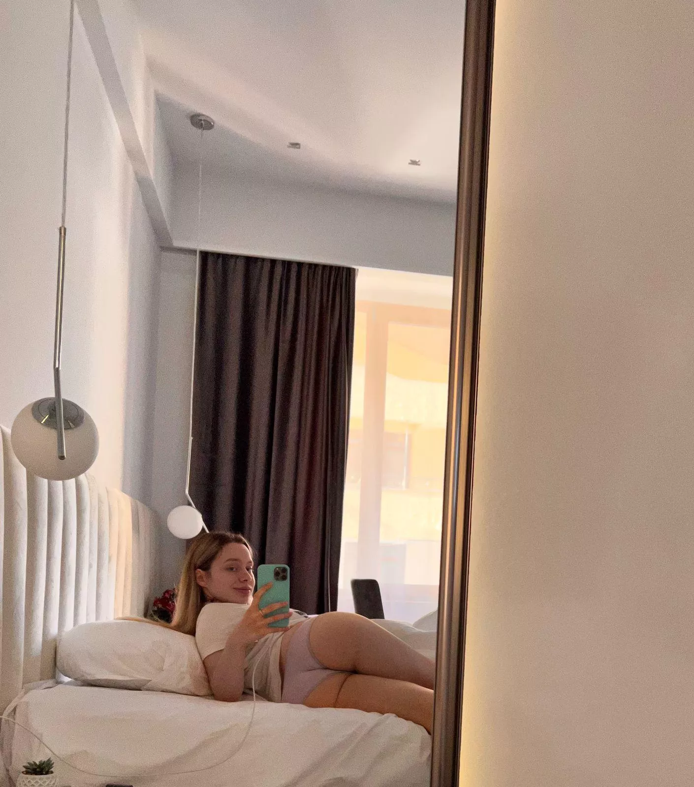 My mirror by the bed knows a lot of sexual secrets