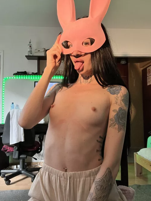 My pink perky nipples are waiting to get tasted.