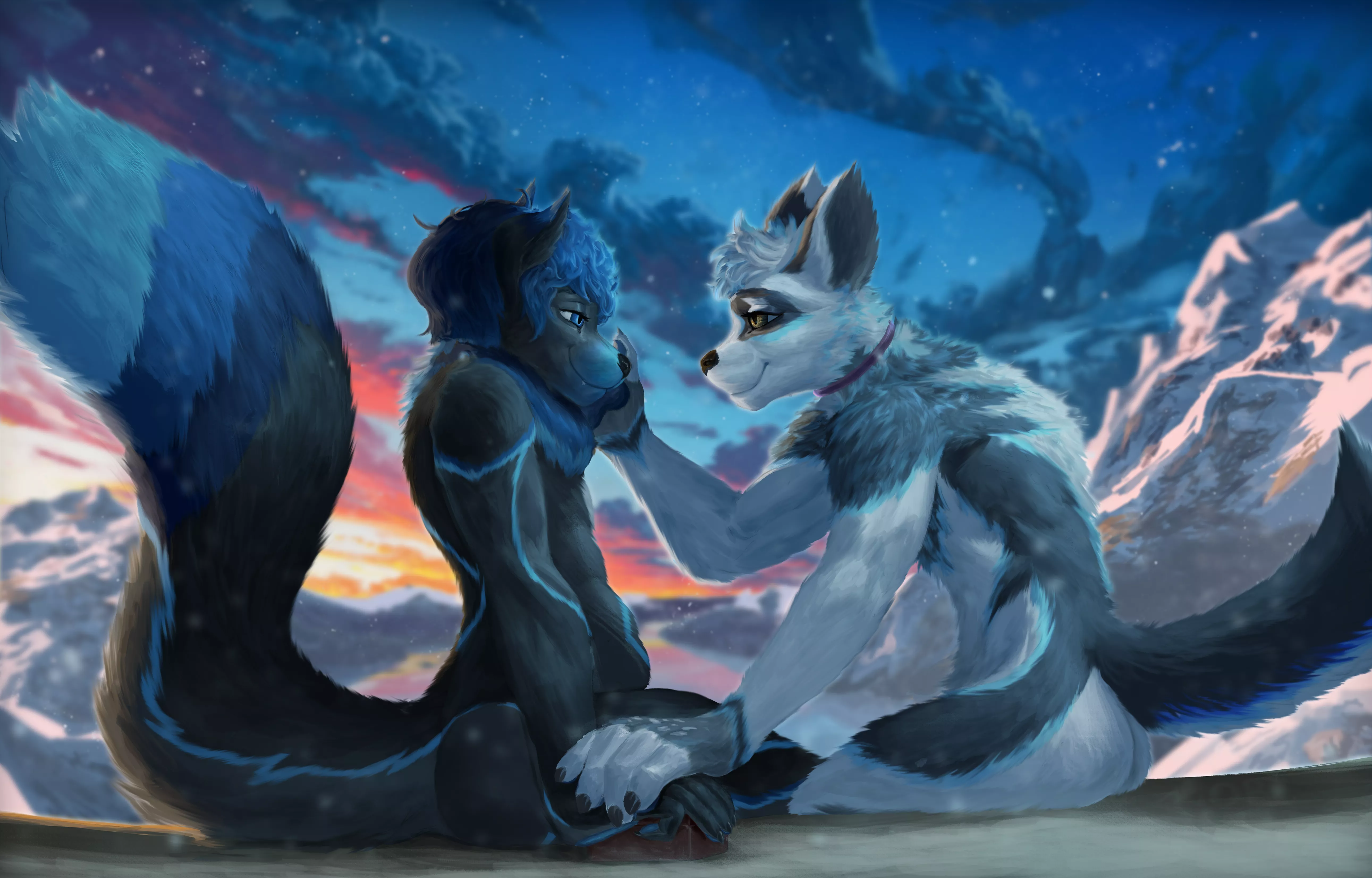 One of my favorite commissions so far :D (art by me)