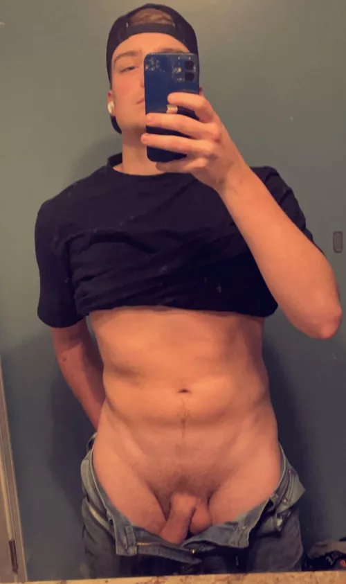 Pull them up or take them off??