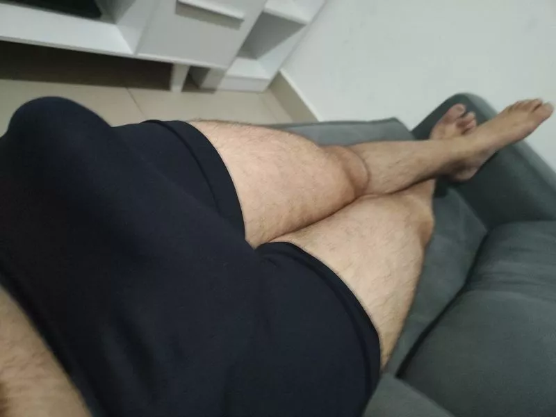 Relaxing on my sofa ;)