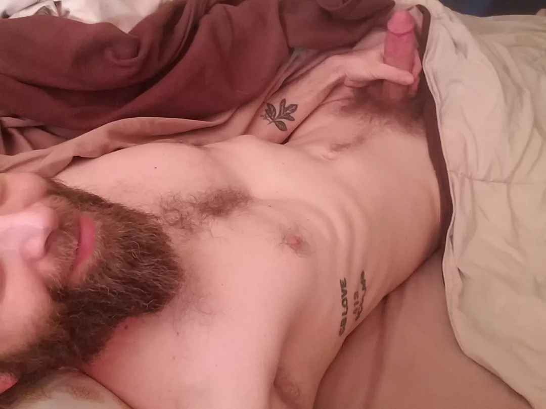 Ride my beard and then my cock [34]