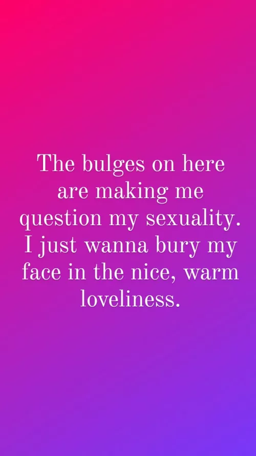 Sissy who loves bulges