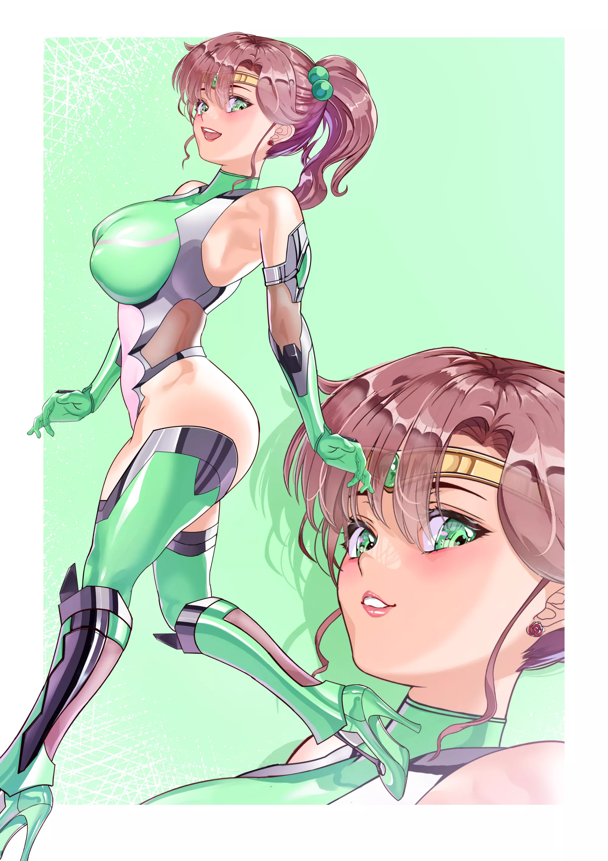 Taimanin Sailor Jupiter (Arion Canvas ) [Sailor Moon/ Taimanin]