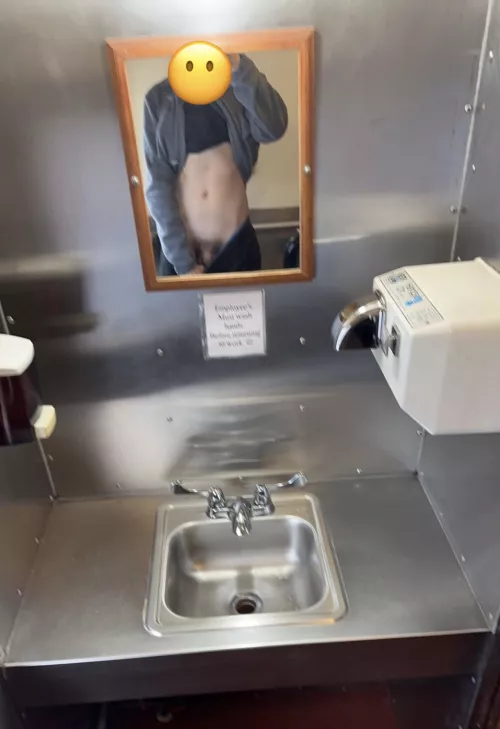 Teasing on the train