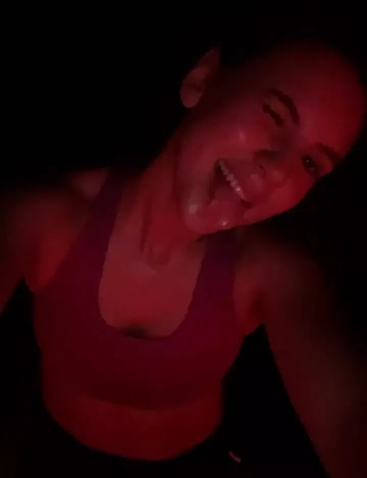 Today I sweated a lot