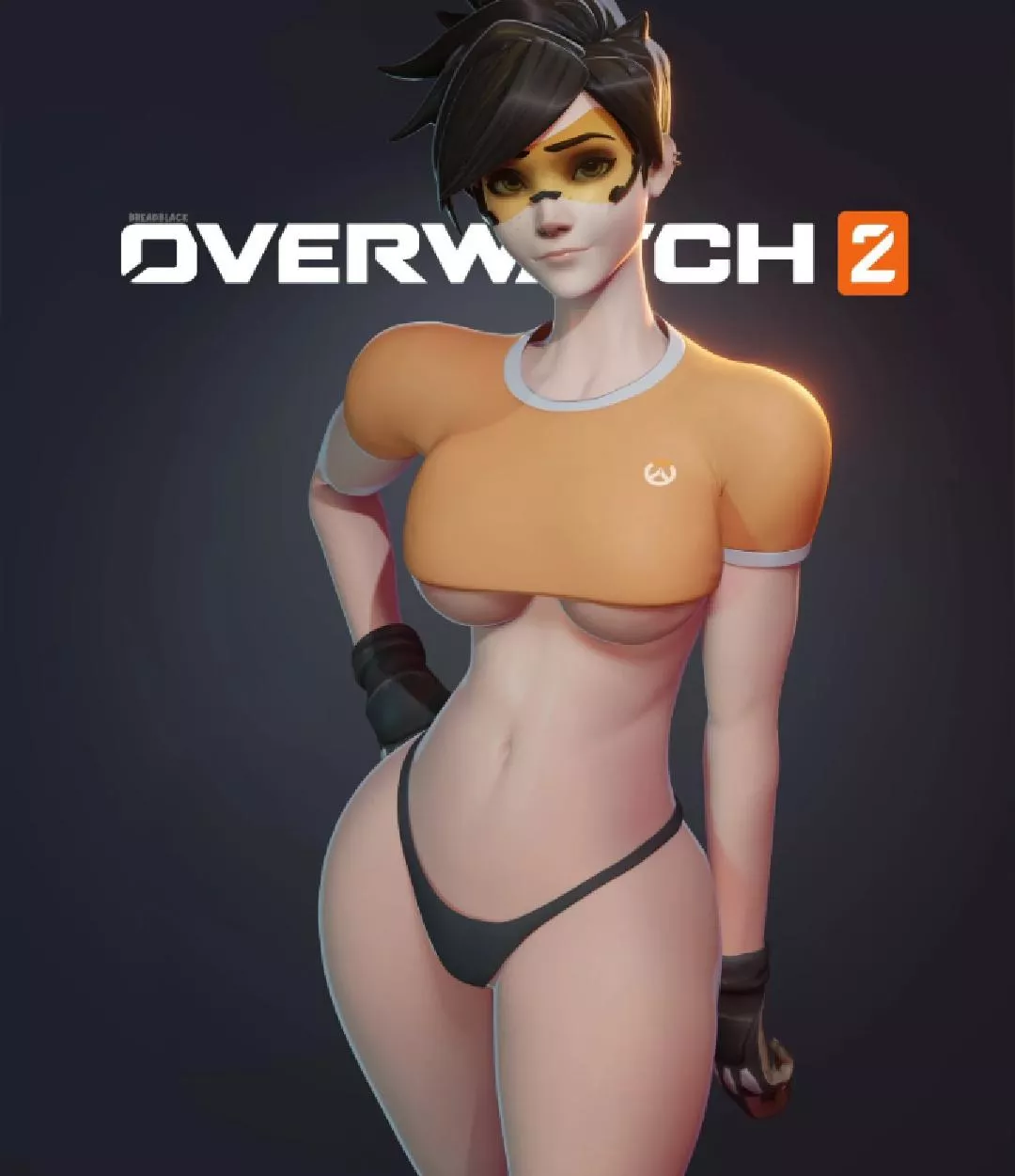 Tracer sexy #2 (Breadblack) [Overwatch]