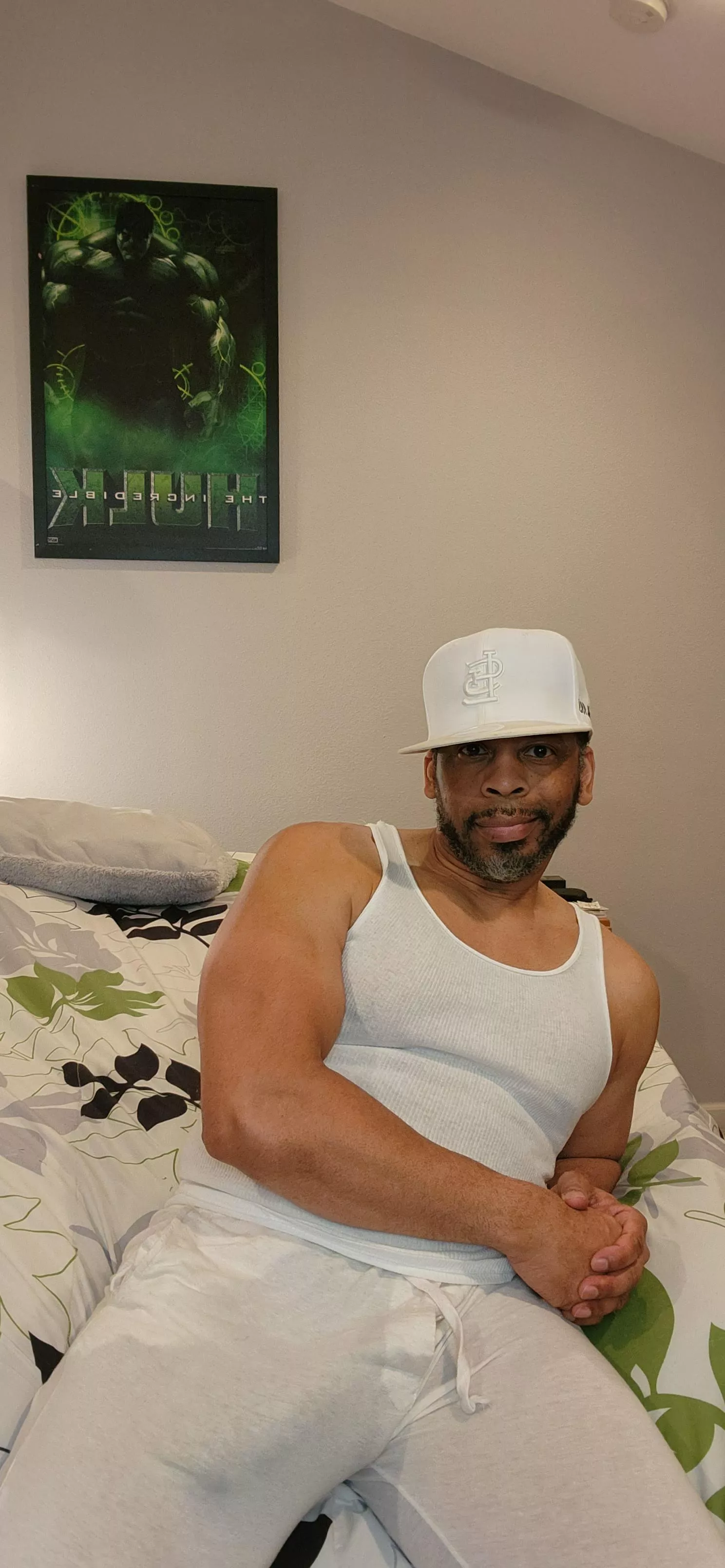 Wanna play with Daddy in the bedroom?