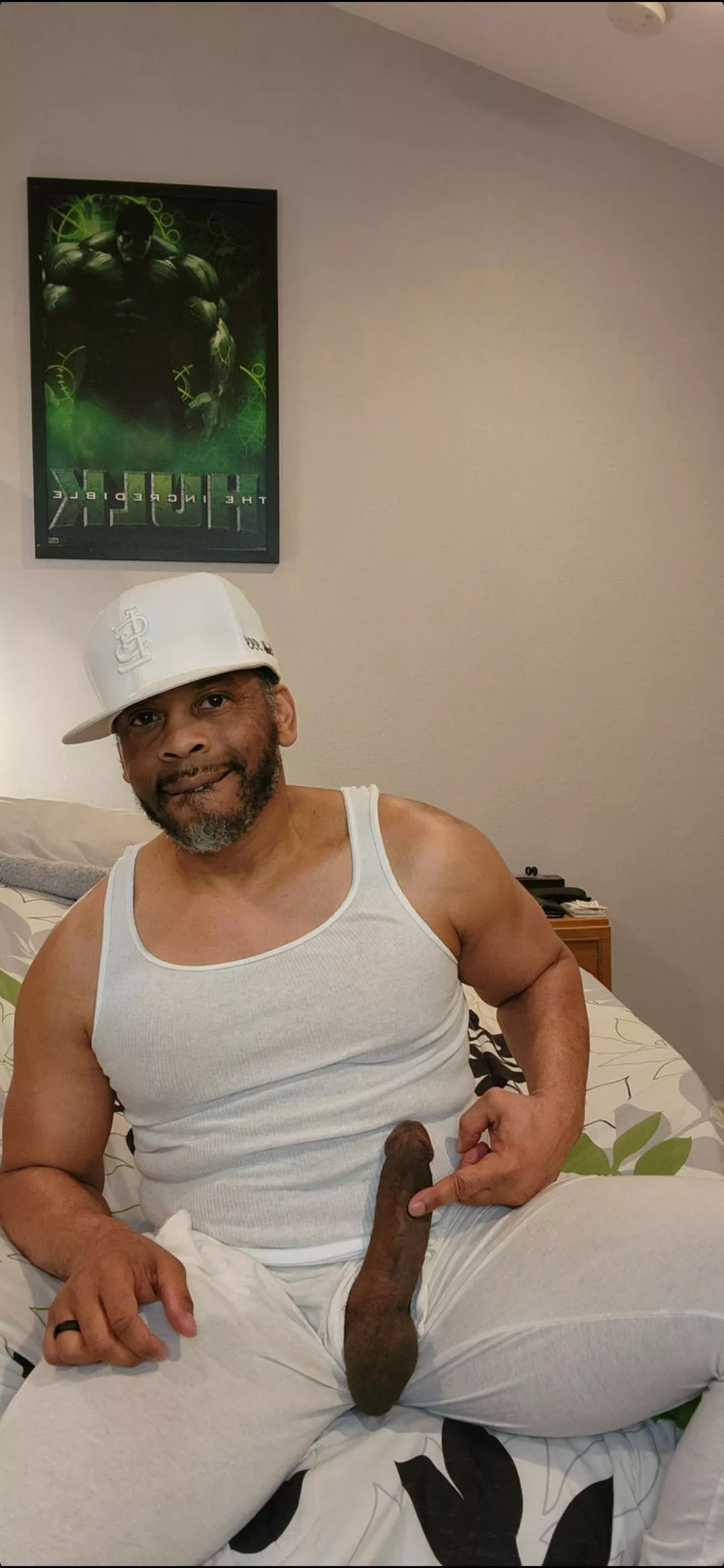 Wanna play with Daddy in the bedroom?