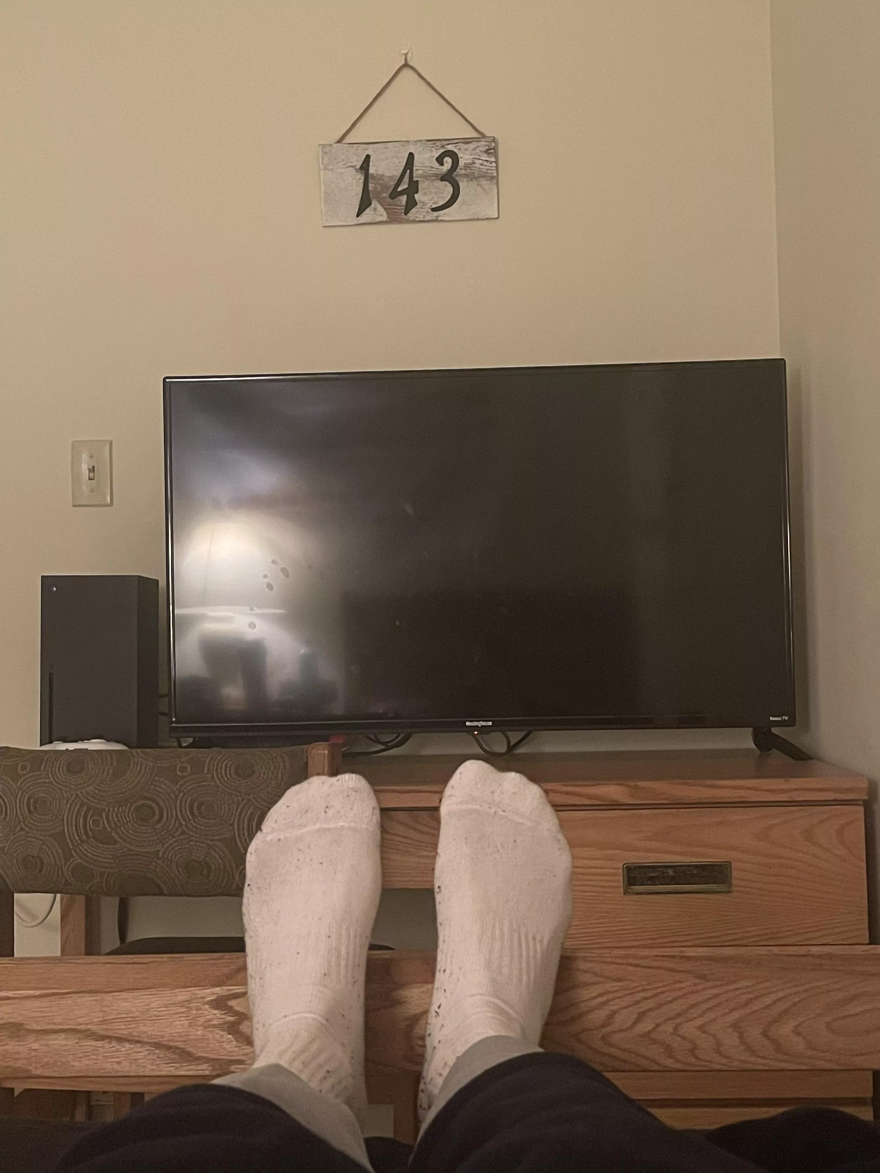 Who’s gonna rub my feet after work?