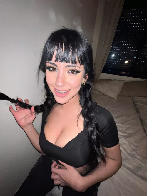 Would you hold my braids? :)