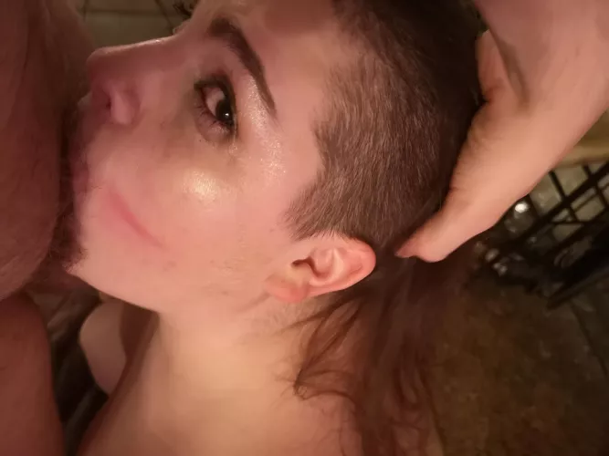 You don't swallow him anymore - that's why you have to watch him fuck other women and clean up the mess