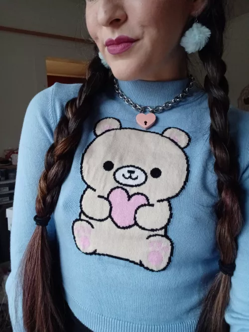 a cold rainy morning without a bra