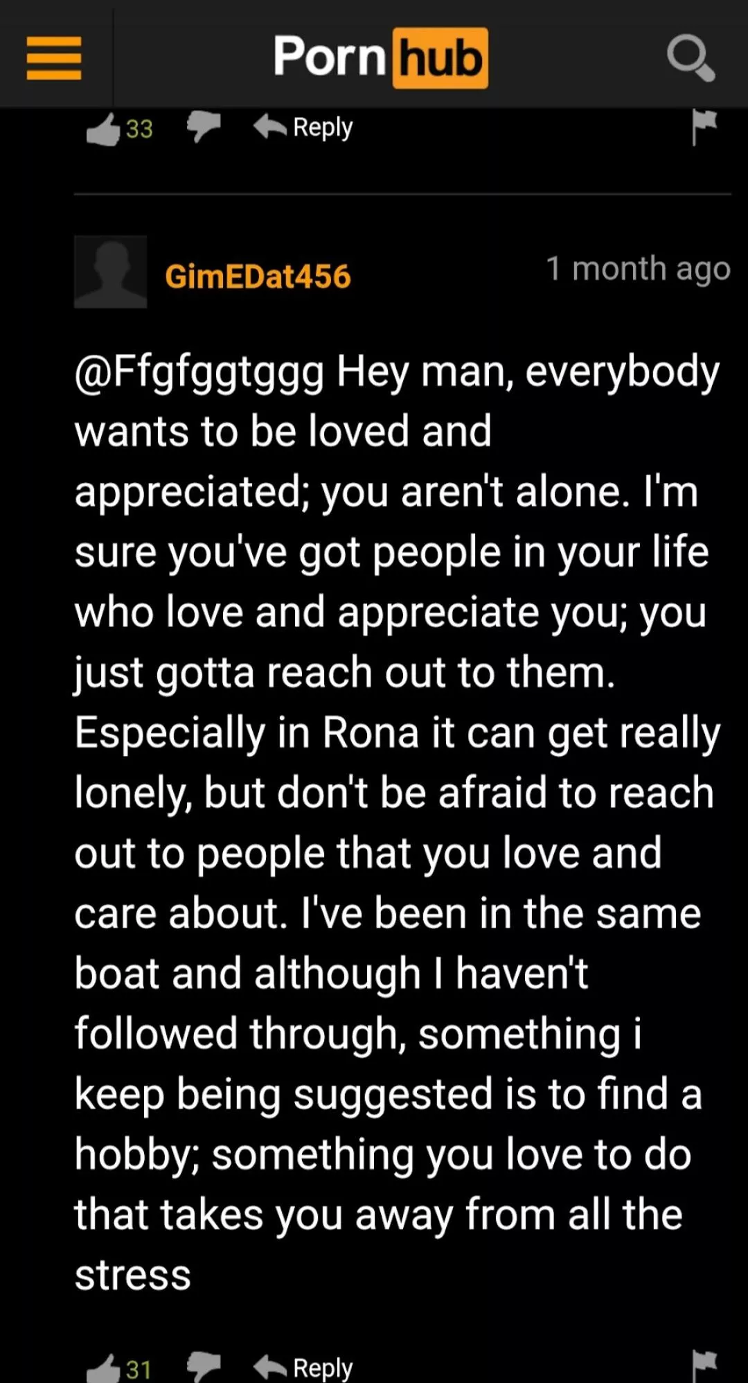 A wholesome surprise