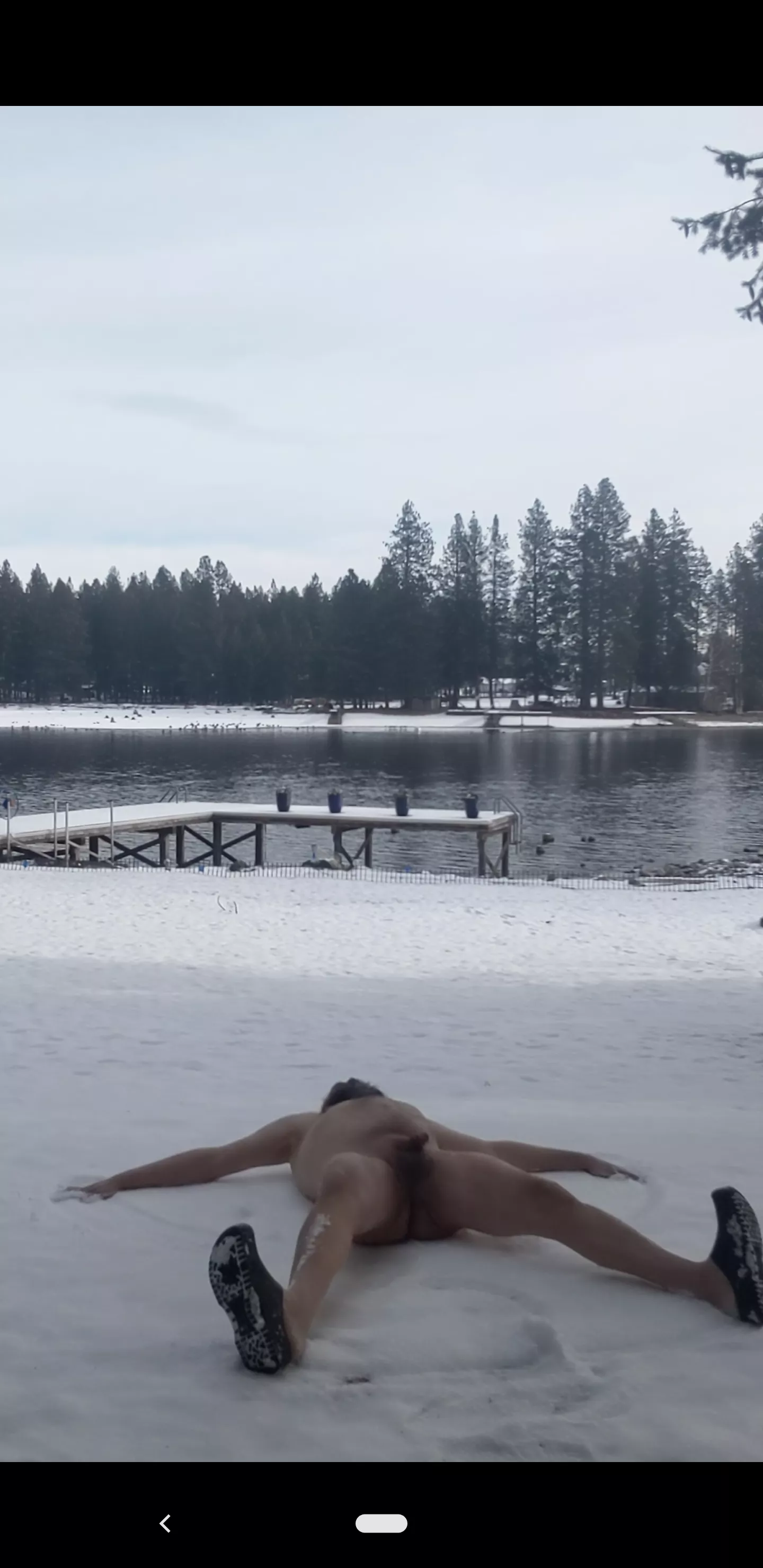 Bare Bear al Snow Angel 2