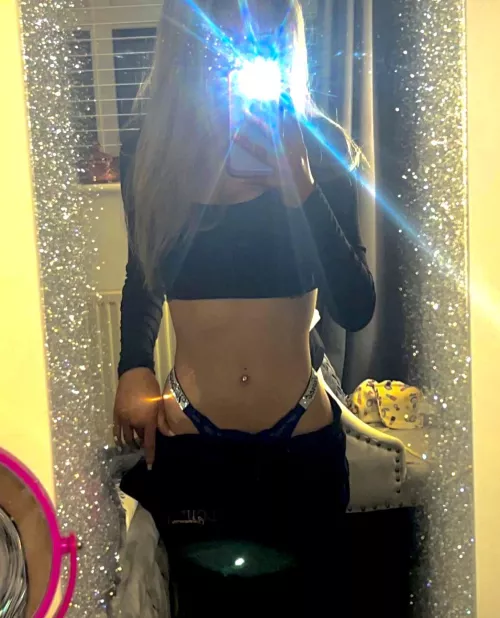 Bella. Love it when they have their underwear on show. Nurse