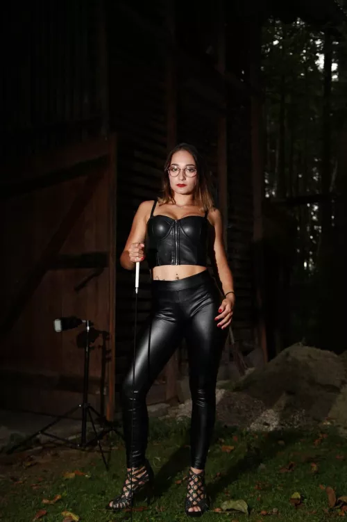 Do you want to lick the leather?