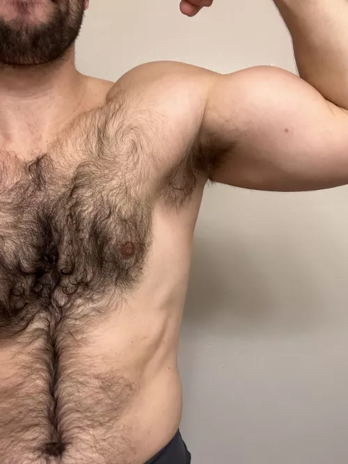 Hope you don’t mind some sweat and a lot of hair