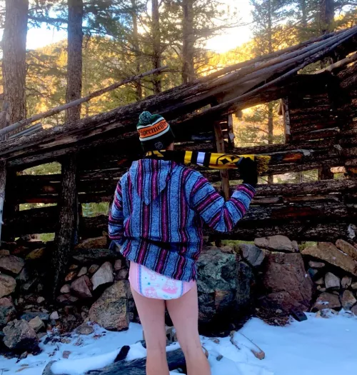 I brought a scarf so I wouldn’t be cold