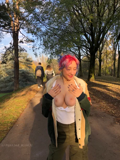 I don't think anyone in the park would even notice my ghost nipples