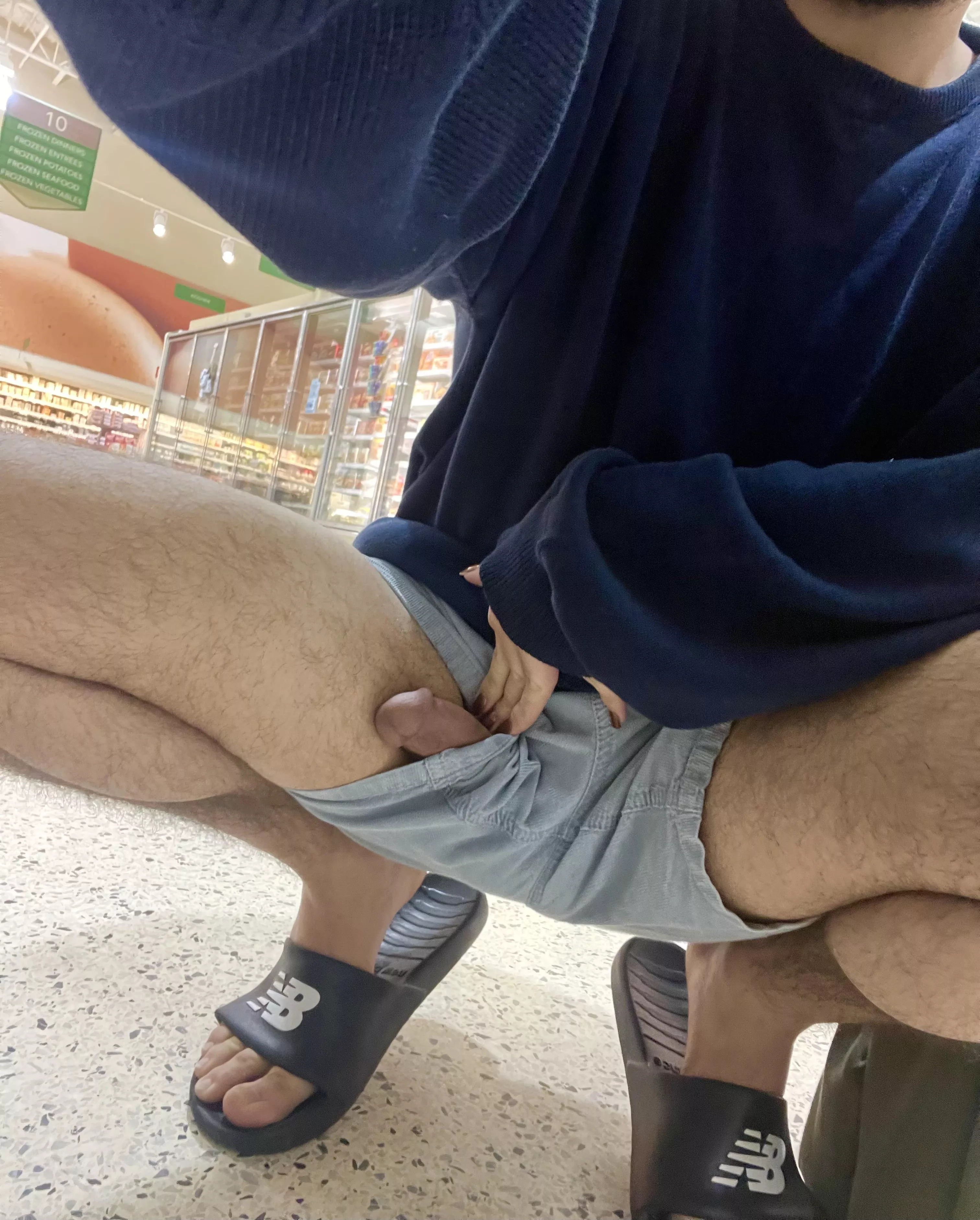 it just slipped out!