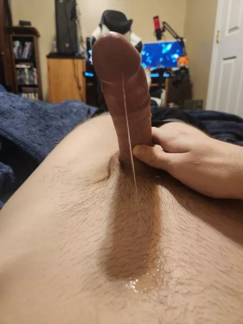 just making some pre cum