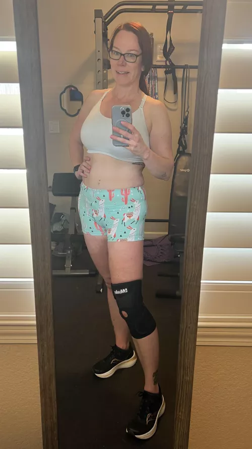 Llama llama, sweat mama. 💦