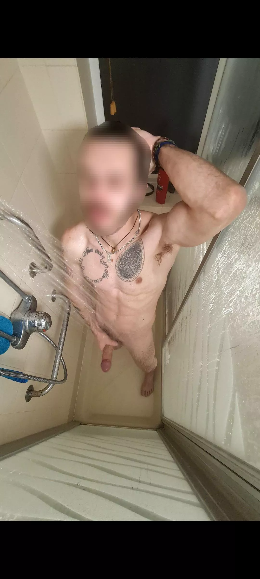 (M) Spent the afternoon climbing, needed a cold shower