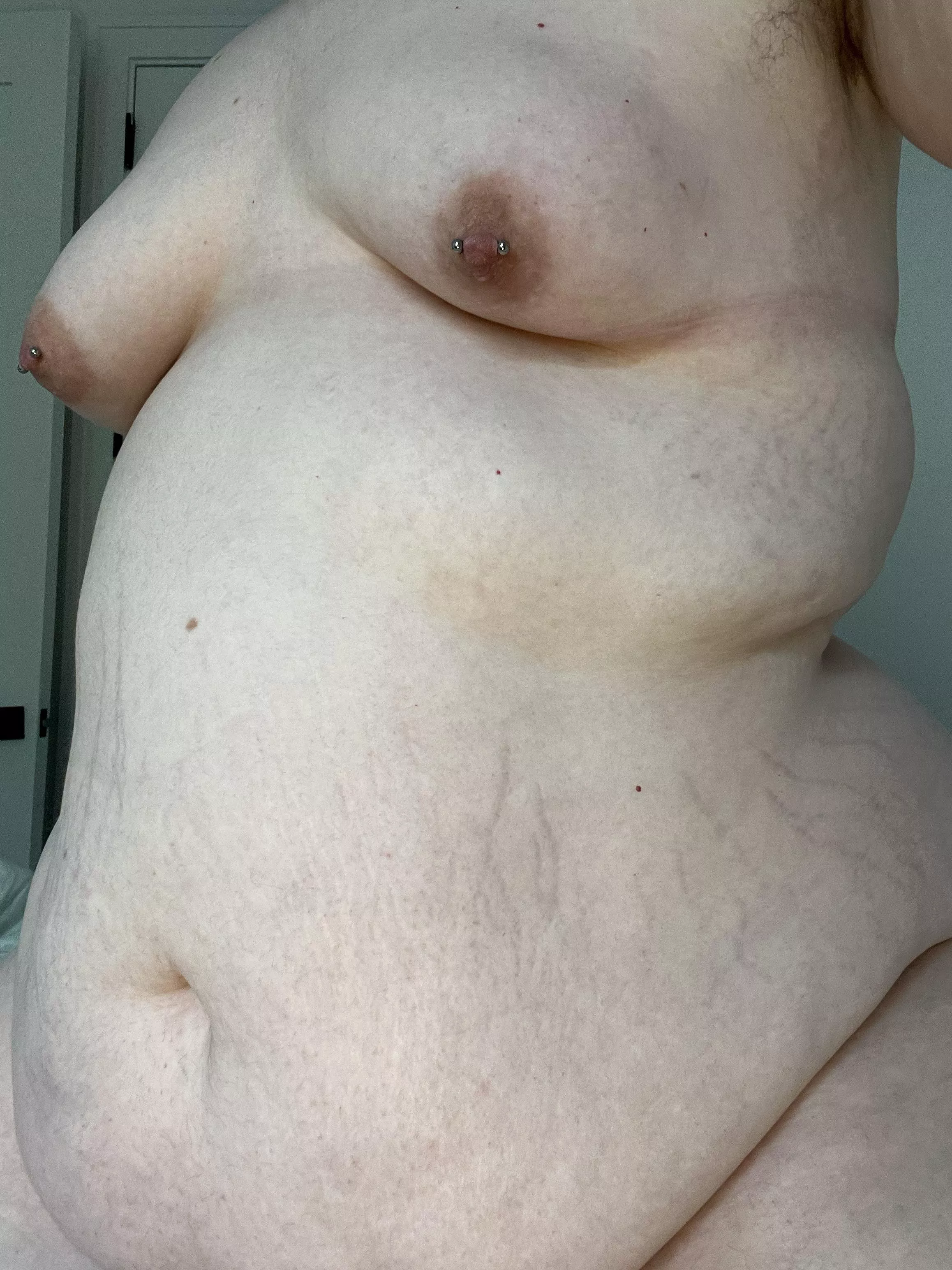 My belly is so big nowww