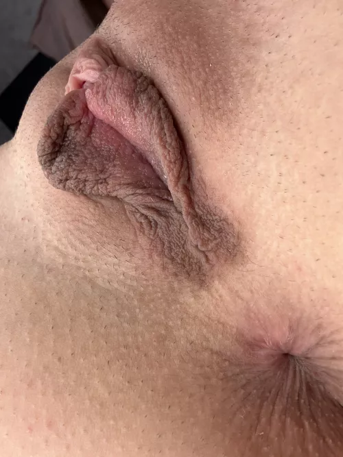 My pussy enjoys a nimble tongue inside